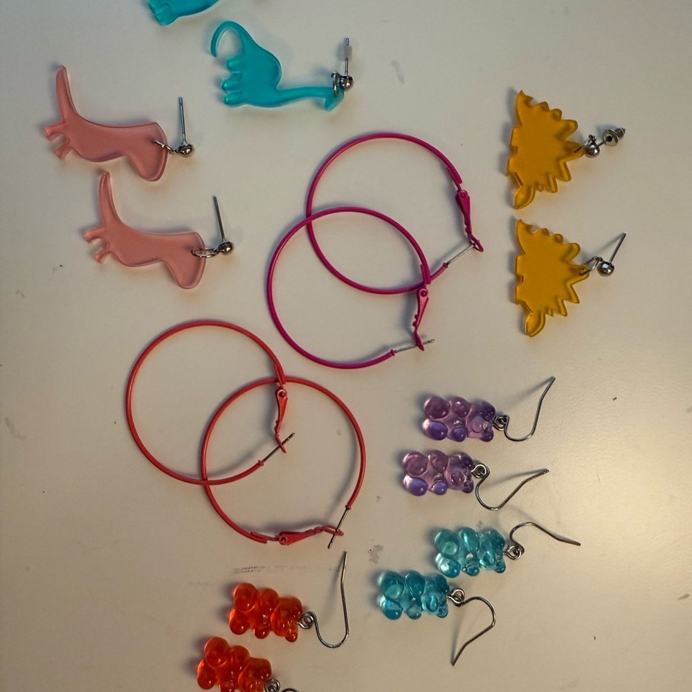 Colorful Earring Set